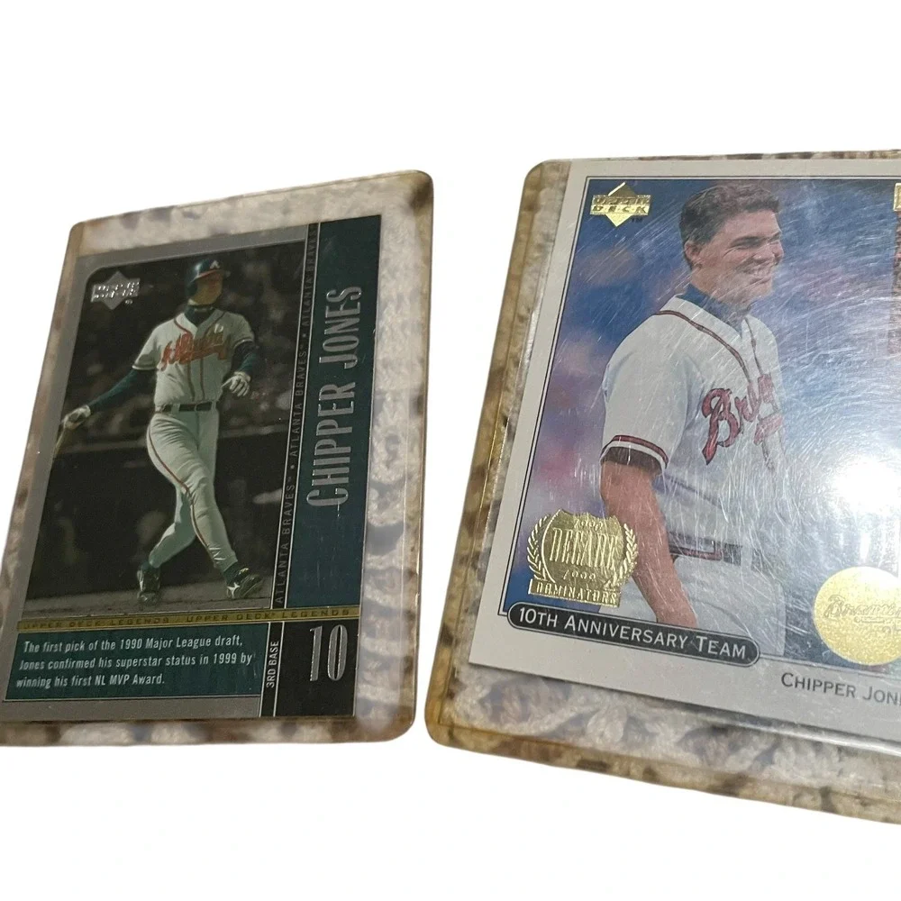 Chipper Jones Todd Helton‎ 90s MLB Cards Lot Upper Deck Bowman